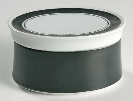 Ebony Sugar Bowl & Lid
