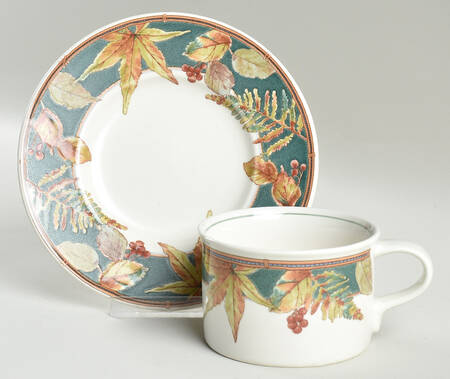 Ecology Flat Cup & Saucer Set by Mikasa