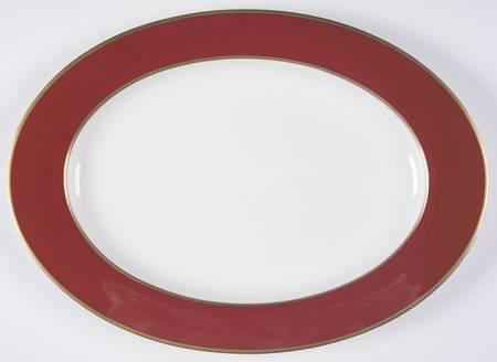 Egyptian Terra Cotta 15" Oval Serving Platter