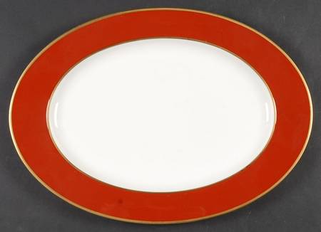 Egyptian Terra Cotta 14" Oval Serving Platter