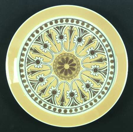 Eldora Yellow Dinner Plate