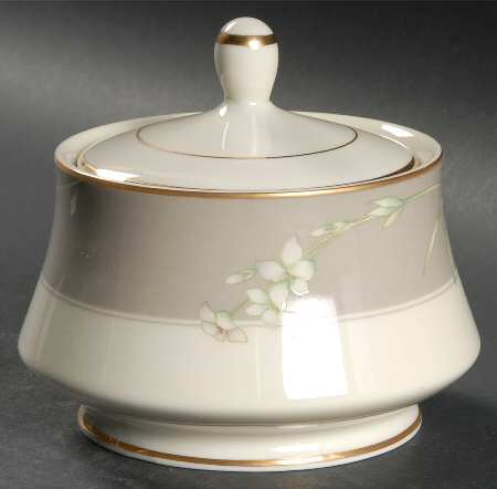 Elegance Grey Sugar Bowl & Lid