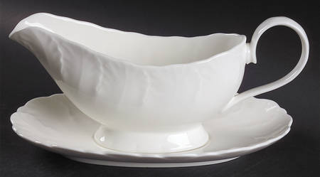 Elegante Gravy Boat & Underplate