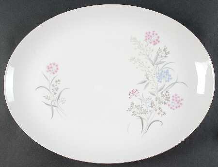 Elsie 16" Oval Serving Platter by Mikasa