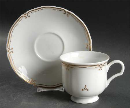 Embassy Footed Cup & Saucer Set