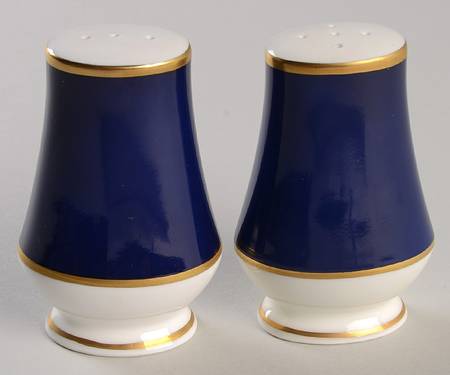 Empire Blue Salt & Pepper Set