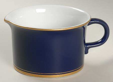 Empire Blue Creamer by Mikasa