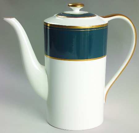 Emerald Coffee Pot & Lid