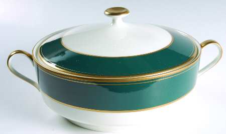 Emerald Round Covered Vegetable by Mikasa