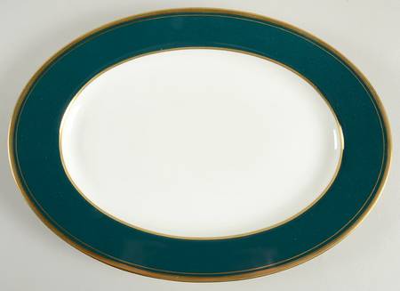 Emerald 12" Oval Serving Platter by Mikasa