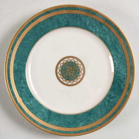 Emerald Florentine Salad Plate