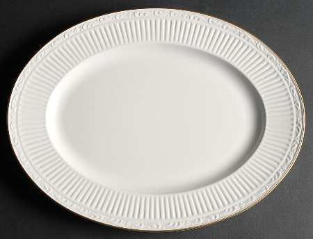 Empire Gold 15" Oval Serving Platter