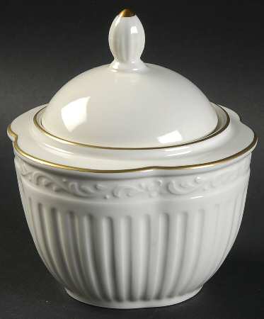 Empire Gold Sugar Bowl & Lid