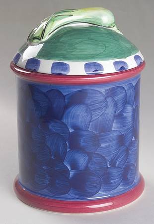 Emerald Harvest Small Canister & Lid