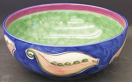 Emerald Harvest 11" Large Salad Serving Bowl