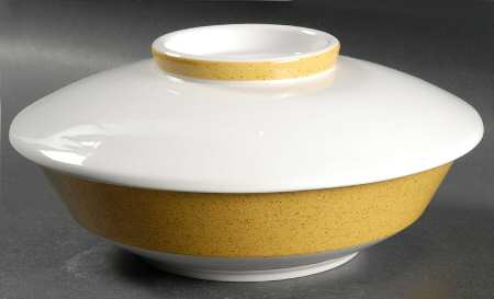 Mediterrania Empire Gold Round Covered Vegetable