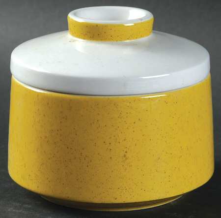 Mediterrania Empire Gold Sugar Bowl & Lid