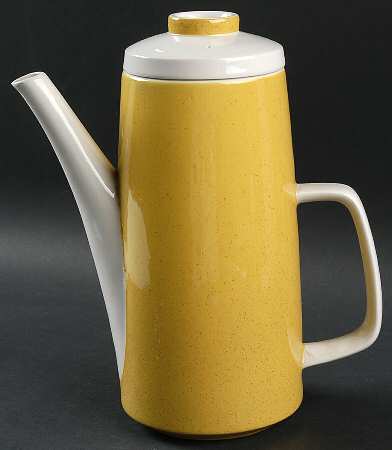 Mediterrania Empire Gold Coffee Pot & Lid