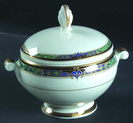 Emerald Suite Sugar Bowl & Lid