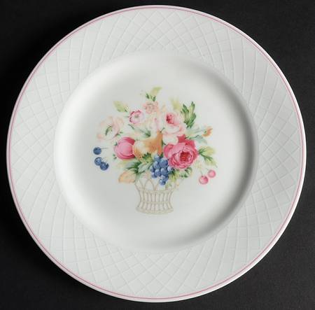 English Bouquet Salad Plate