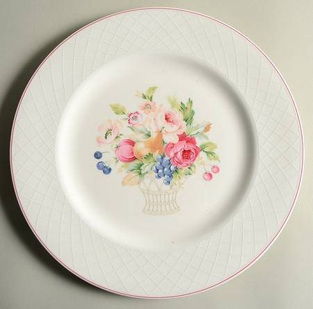 English Bouquet 12" Chop Plate (Round Platter)