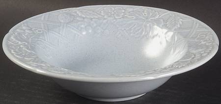 English Countryside Blue Rim Fruit/Dessert (Sauce) Bowl