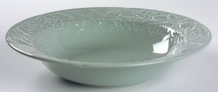 English Countryside Celadon 10" Round Vegetable Bowl