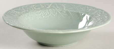 English Countryside Celadon Rim Fruit/Dessert (Sauce) Bowl