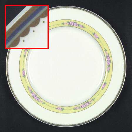 English Chintz Dinner Plate