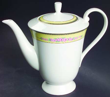 English Chintz Coffee Pot & Lid