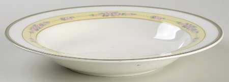 English Chintz Large Rim Soup Bowl
