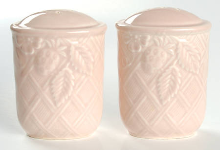 English Countryside Pink Salt & Pepper Set