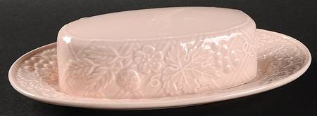 English Countryside Pink 1/4 Lb Covered Butter