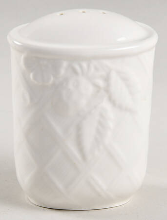 English Countryside White Salt Shaker