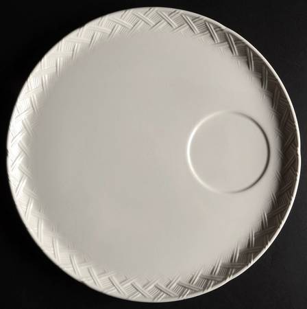 English Countryside White Crudite, Plate Only