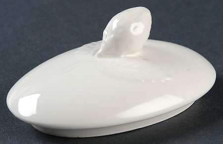 English Countryside White Lid for Sugar Bowl