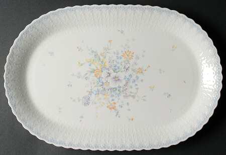 Endless Love 16" Oval Serving Platter