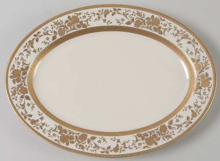 English Manor 14" Oval Serving Platter