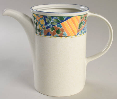 English Quilt Coffee Pot No Lid