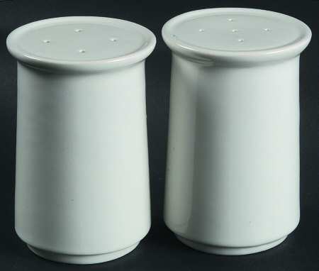 Epiqure White Salt & Pepper Set