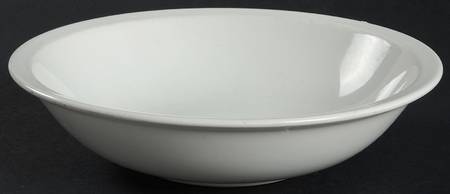 Epiqure White Rim Soup Bowl