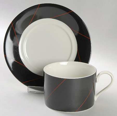 Escort Flat Cup & Saucer Set
