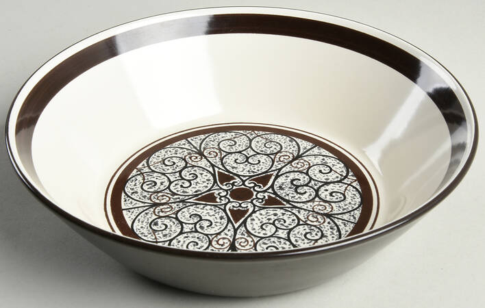 Escadrille 8" Round Vegetable Bowl