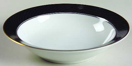Evening Dress Rim Fruit/Dessert (Sauce) Bowl
