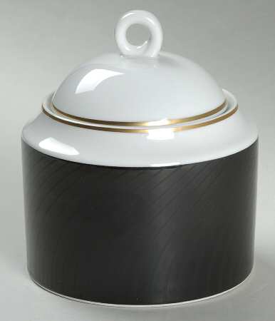 Evening Dress Sugar Bowl & Lid
