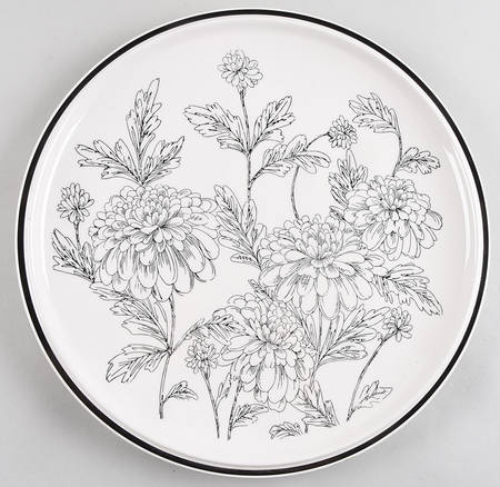 Evensong 12" Chop Plate (Round Platter)