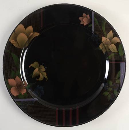 Evening Floret 12" Chop Plate (Round Platter)