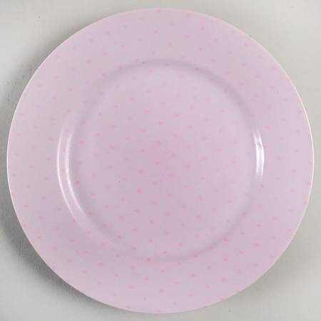 Evening Lace Pink Salad Plate