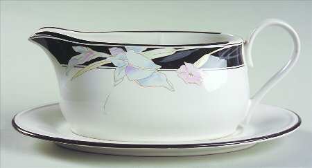 Evening Romance Gravy Boat & Underplate
