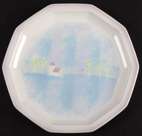 Evening Sky Salad Plate